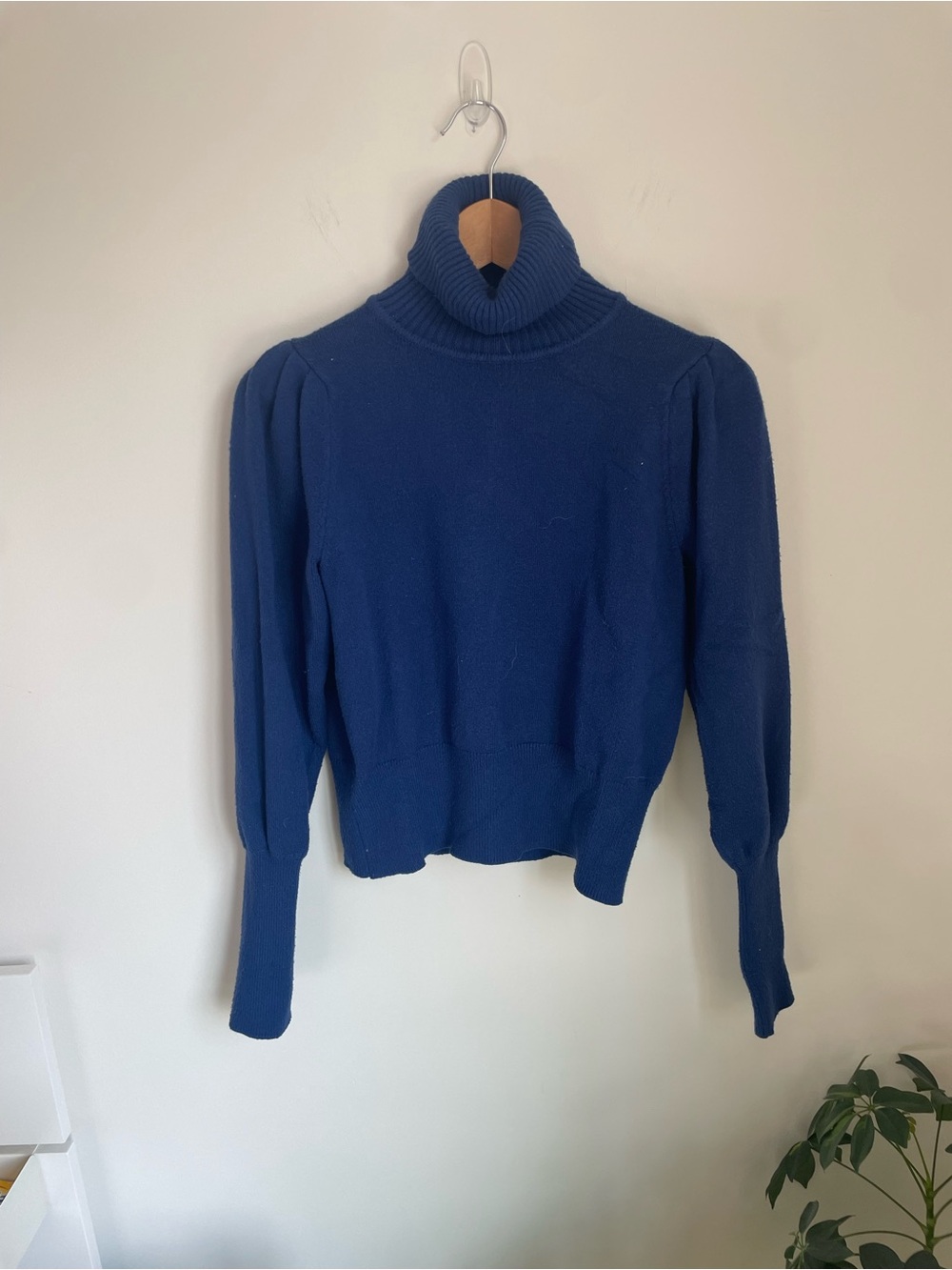 French Connection Deep Blue Turtleneck Sweater